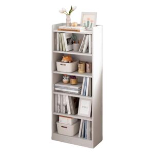 Librero 5 alturas 152x42x22cm Chic Home - Blanco