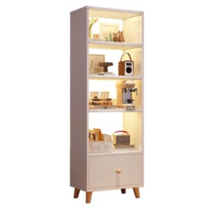 Estante Librero 30x50x180cm Blanco Chic Home - Blanco