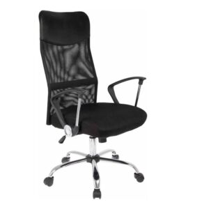 Silla Ejecutiva Malla 122x55x64 cm Negra