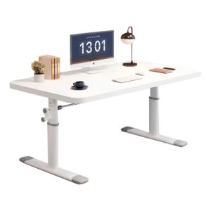 Escritorio Altura Ajustable Manual 120cm Chic Home